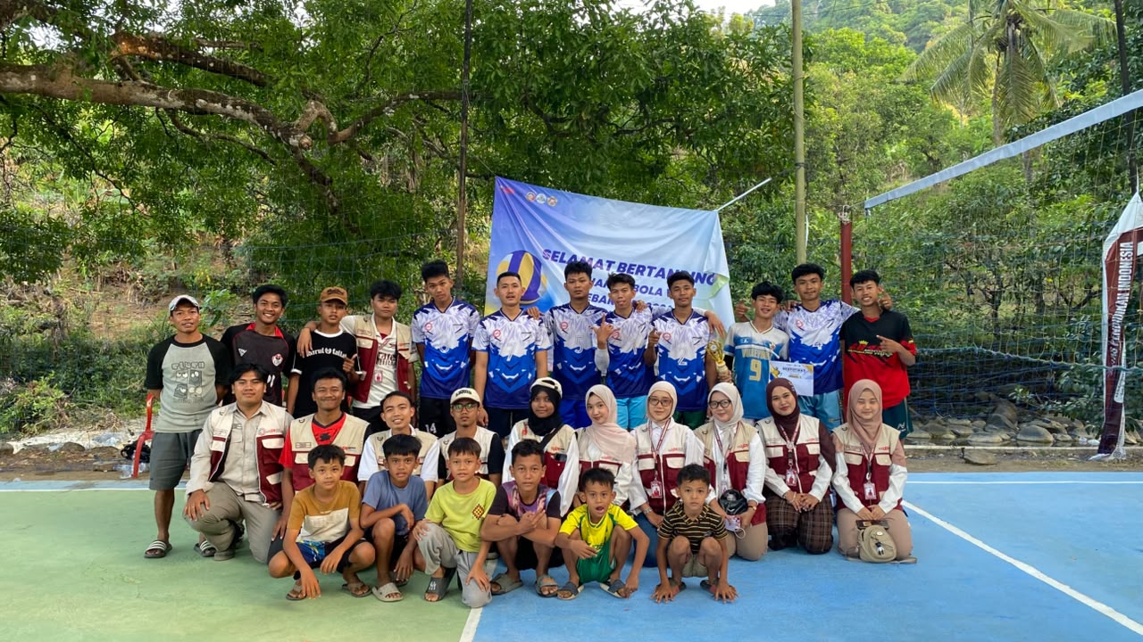 Kami mengadakan turnamen bola volly di desa lebaksiuh 2026 ajang silaturahmi