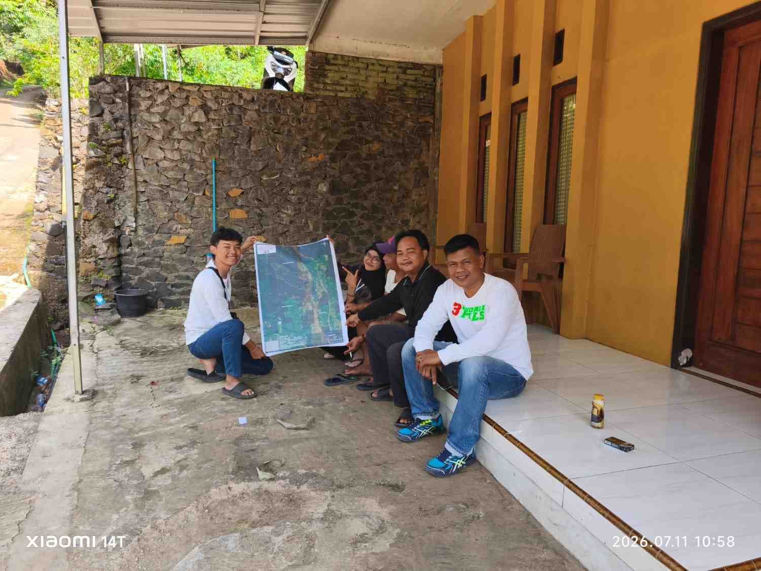 Validasi batas wilayah RT/RW bersama perangkat desa