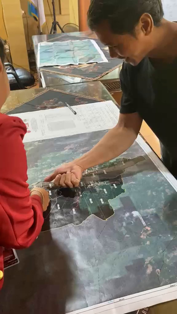 Fiksasi penegasan batas wilayah RT/RW serta penandatanganan berita acara