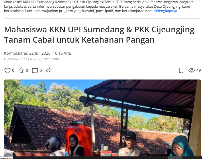 Foto dokumentasi TURNAMENT BOLA VOLI ANTAR RW DESA CIJEUNGJING