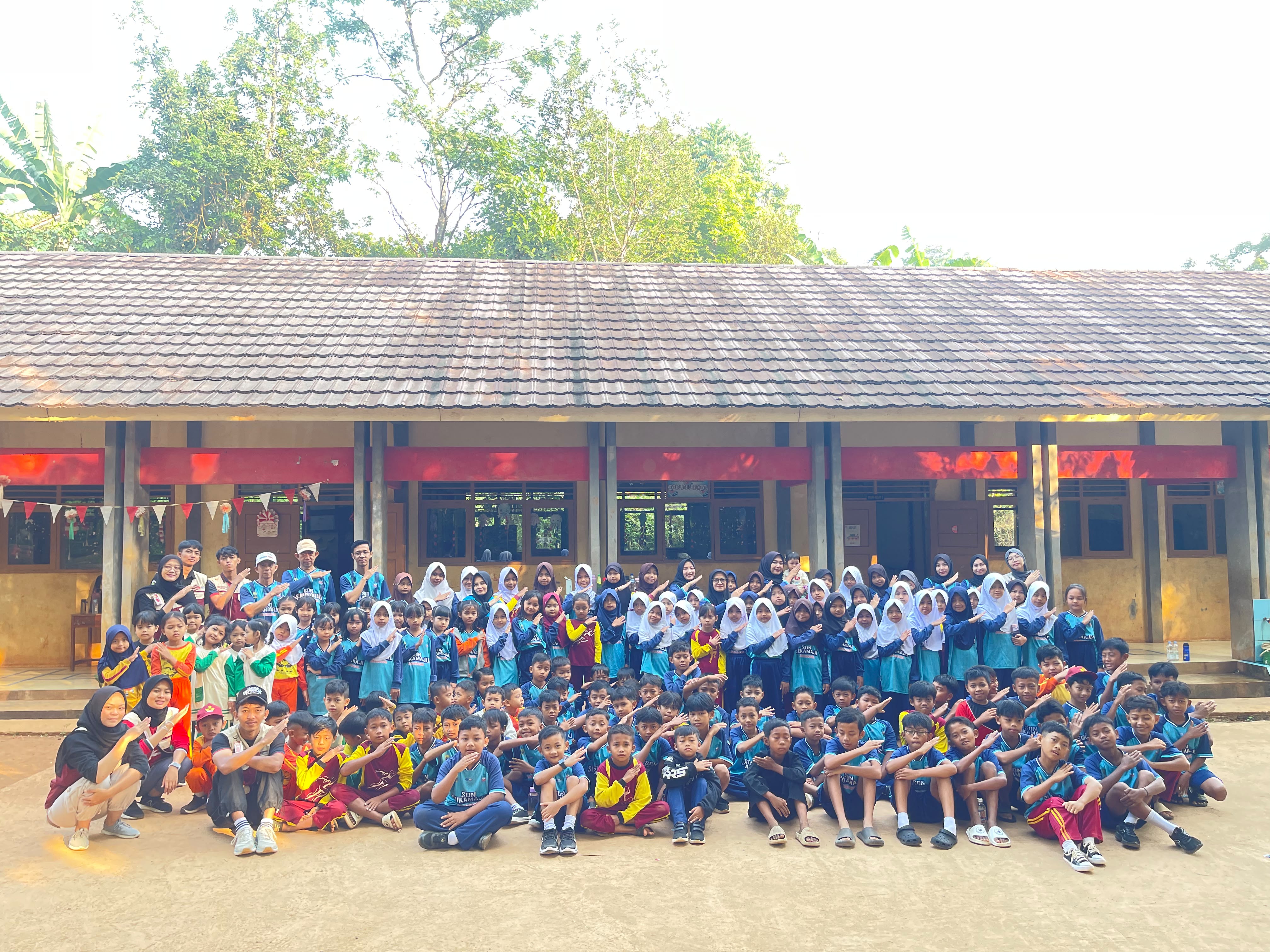 Foto dokumentasi Penyuluhan PHBS, Stop Bullying dan Siaga Bencana Alam